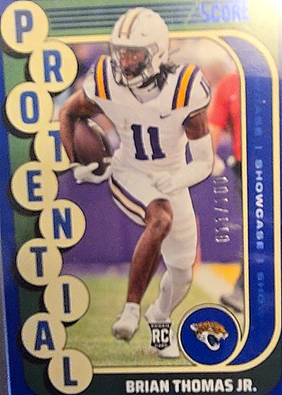 2024 Score #21 Brian Thomas Jr. Protential — front