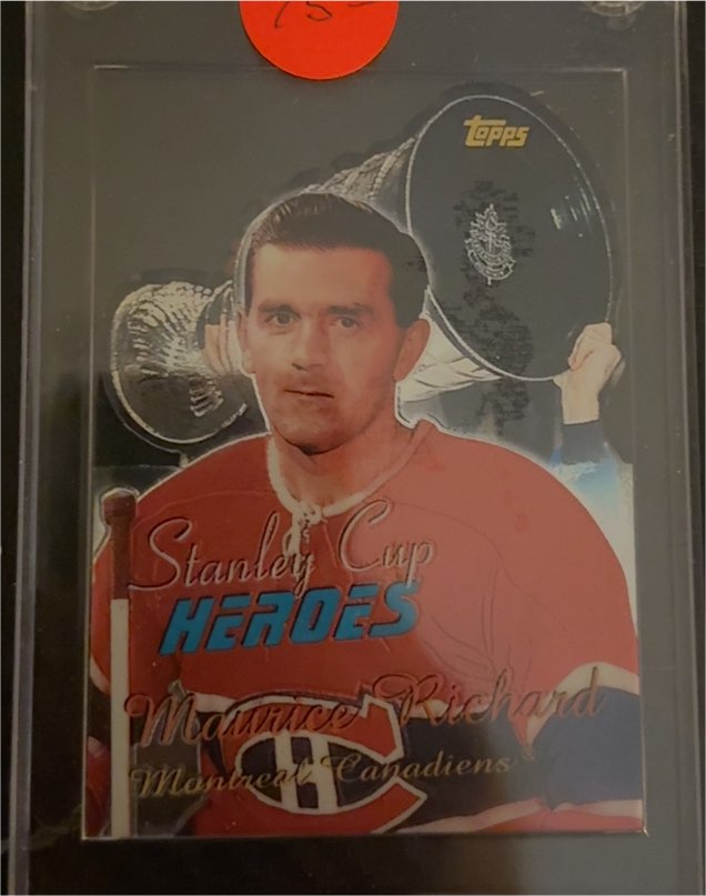 1999-00 Topps Stanley Cup Heroes #SC4 Maurice Richard — front