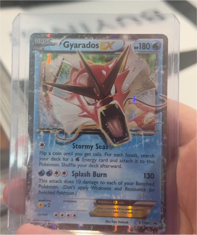 2016 Pokémon Promo #XY106 Gyarados EX — front