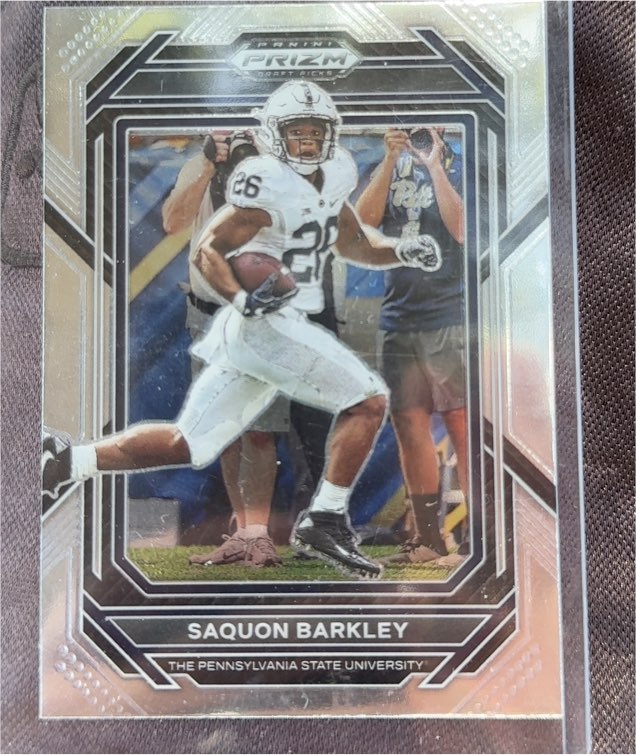 2023 Panini Prizm Draft Picks #87 Saquon Barkley — front