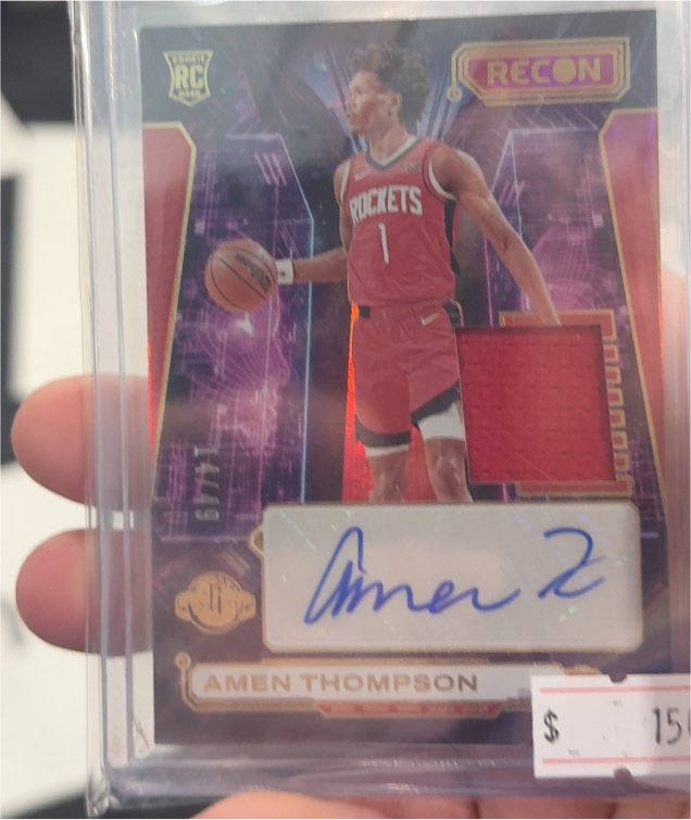 2022-23 Panini Recon #Amen Thompson — front