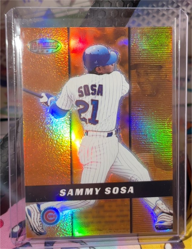 2000 Bowman's Best #50 Sammy Sosa — front