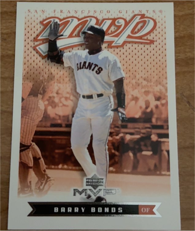 2003 Upper Deck MVP #176 Barry Bonds — front