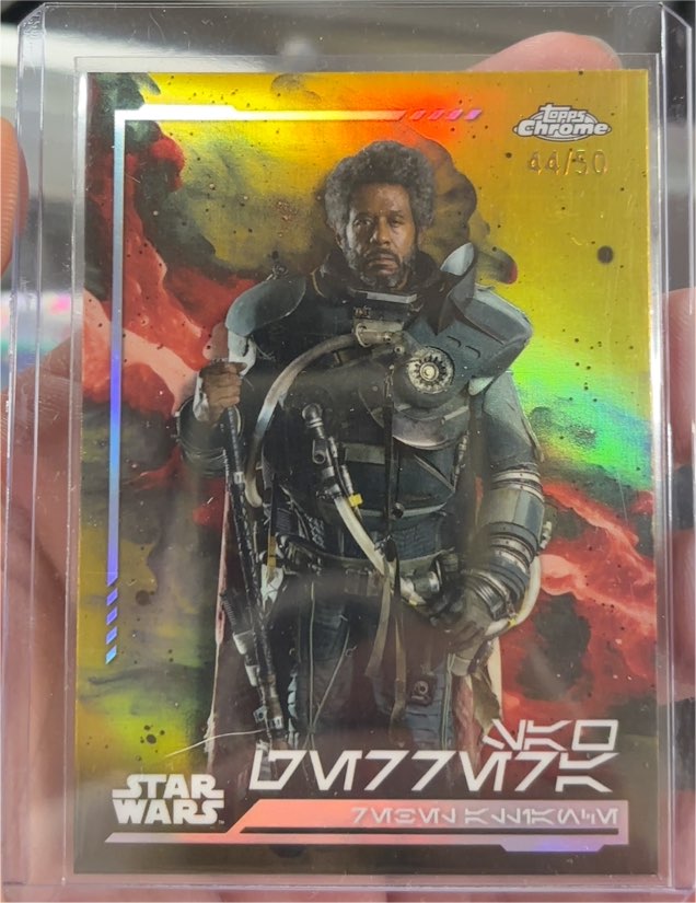 2024 Topps Chrome Star Wars #17 Saw Gerrera — front