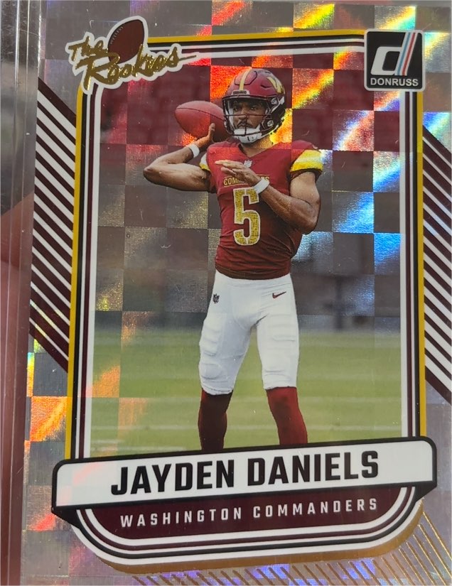 2024 Panini Donruss The Rookies #TR-37 Jayden Daniels — front