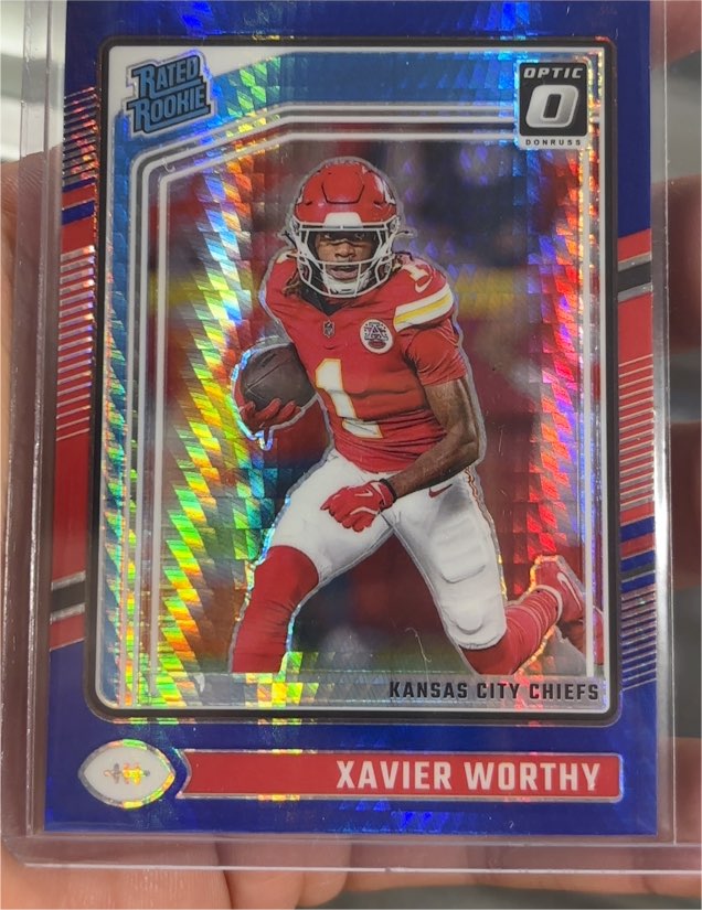 2024 Donruss Optic #300 Xavier Worthy — front