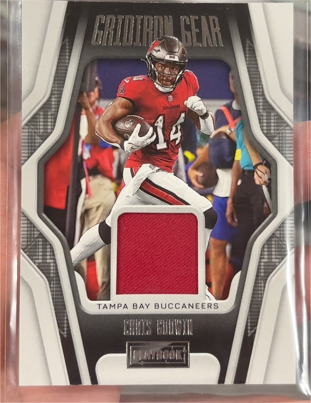 2022 Panini Playbook Gridiron Gear Chris Godwin — front