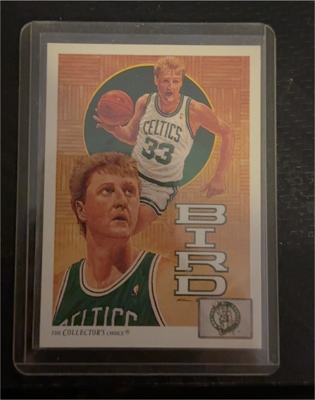 1991 Upper Deck #77 Larry Bird — front