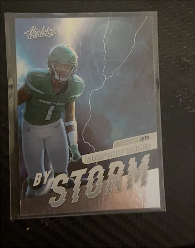 2022 Panini Absolute By Storm #BST-18 Ahmad Gardner — front