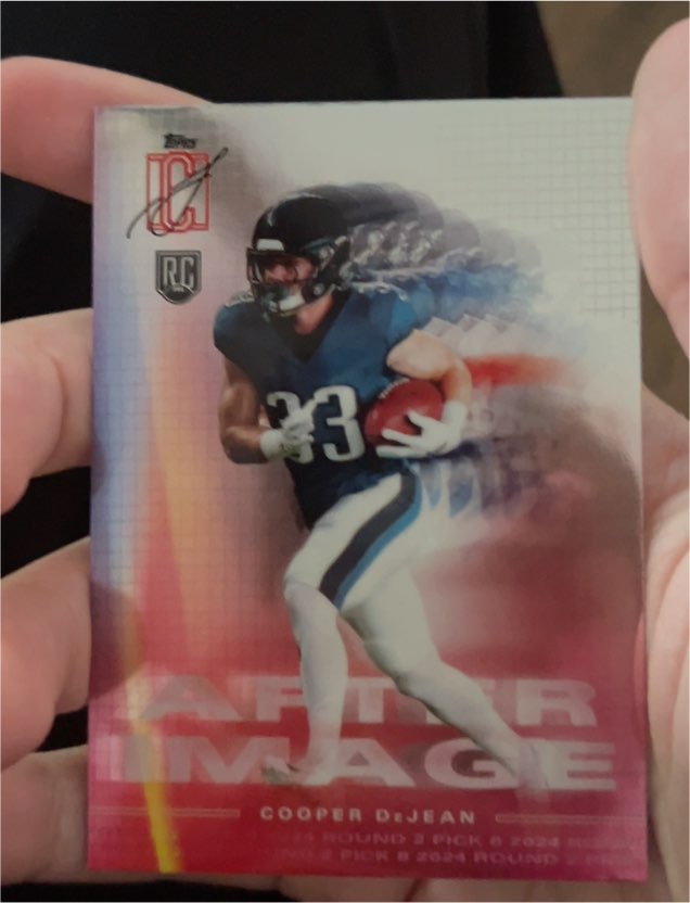 2024 Topps Signature Class #AI-10 Cooper DeJean After Image Rookie — front
