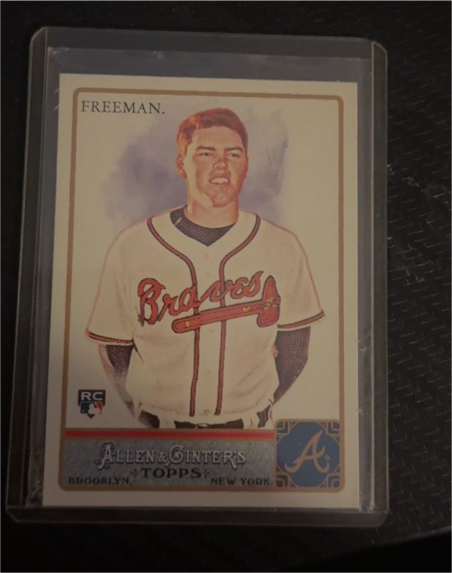 2011 Topps Allen & Ginter #198 Freddie Freeman — front