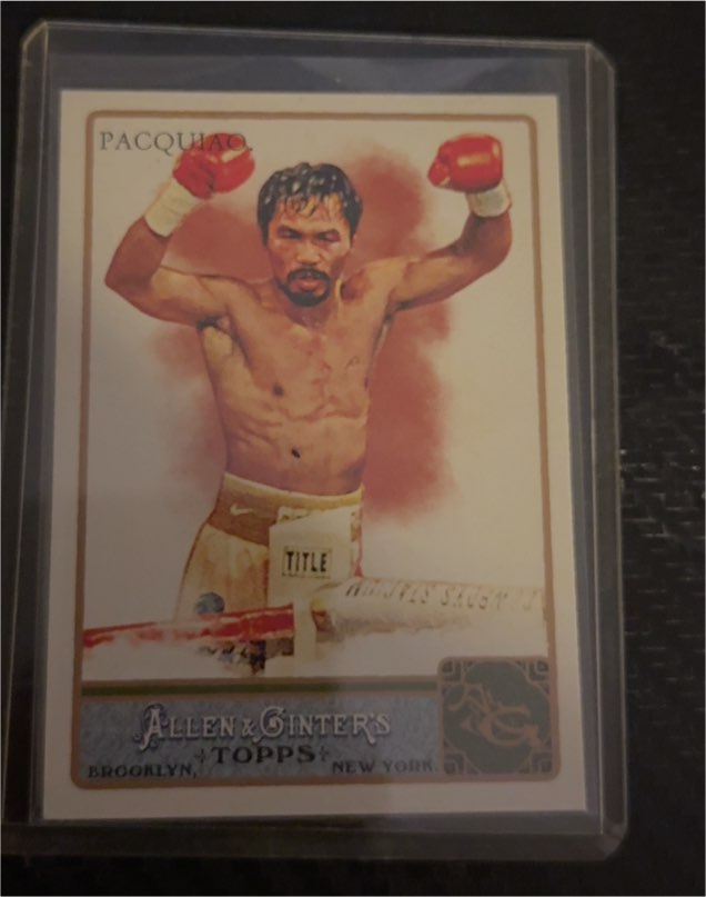 2011 Topps Allen & Ginter #262 Manny Pacquiao — front