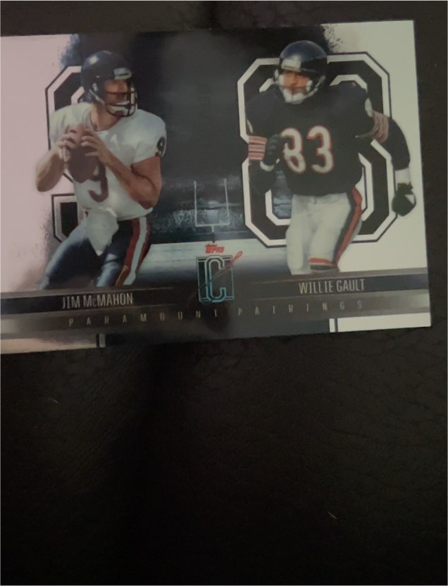 2024 Topps Signature Class Paramount Pairings #PP-10 Jim McMahon & Willie Gault — front