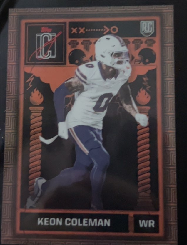 2024 Topps Signature Class Odyssey #O-10 Keon Coleman — front