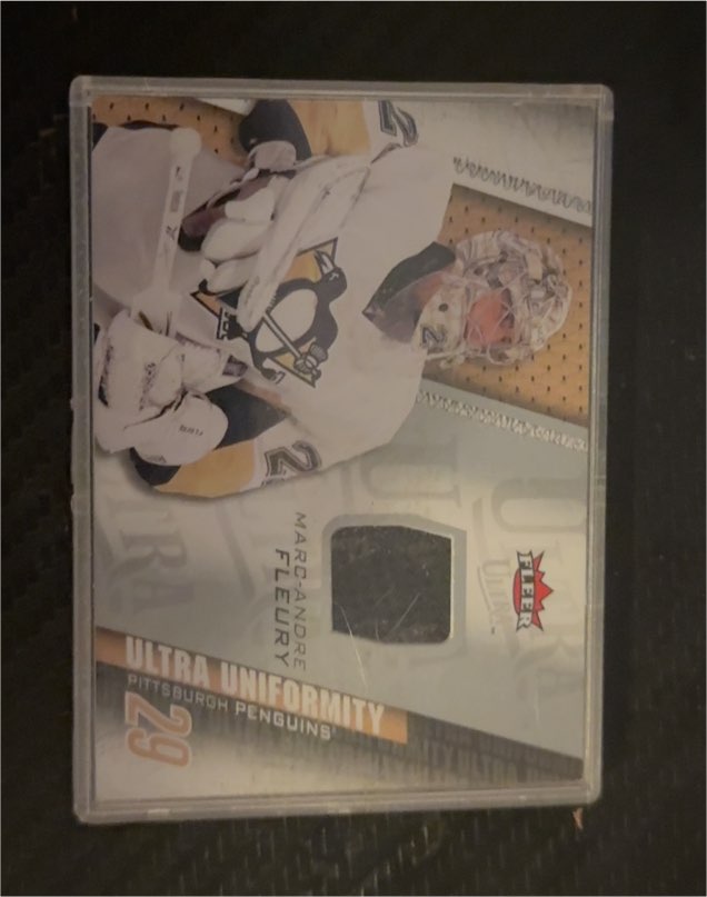 2009 Fleer Ultra #29 Marc-Andre Fleury — front