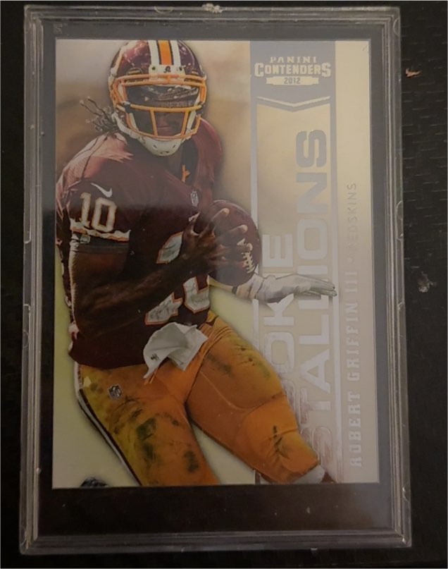 2012 Panini Contenders #2 Robert Griffin III Rookie Stallions Redskins — front