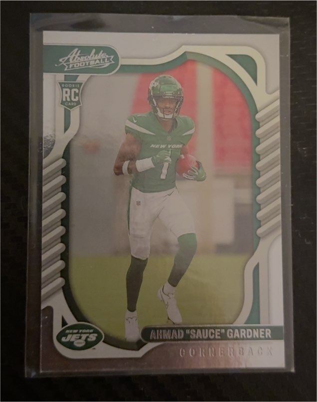 2022 Panini Absolute #128 Ahmad "Sauce" Gardner — front