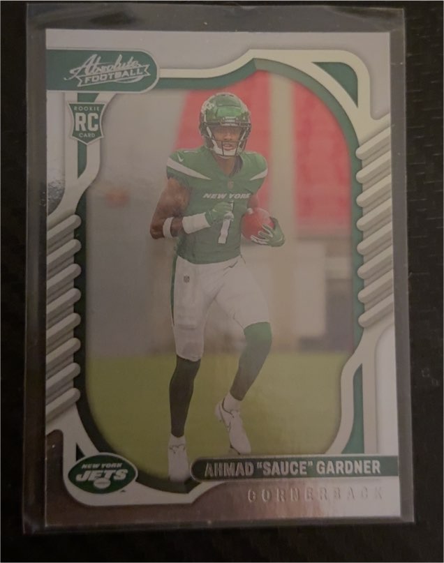 2022 Panini Absolute Football #128 Ahmad "Sauce" Gardner — front