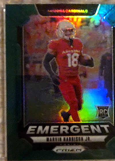 2024 Panini Prizm #5 Marvin Harrison Jr. Emergent — front