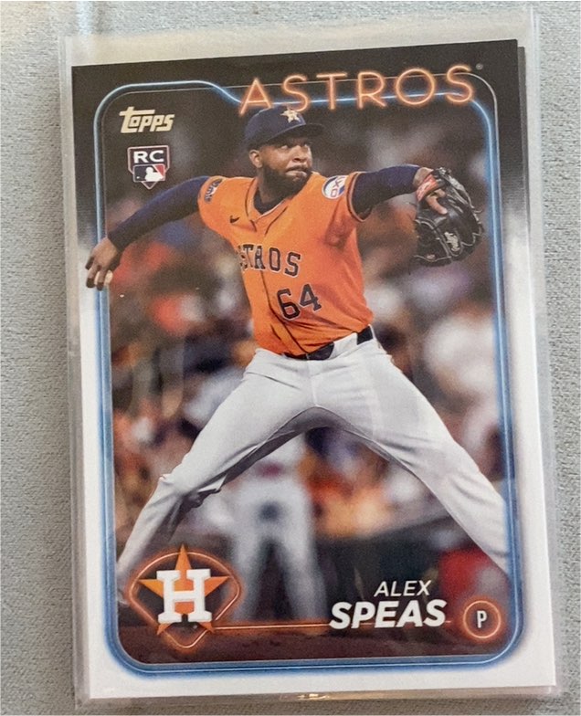 2024 Topps Update #US222 Alex Speas — front
