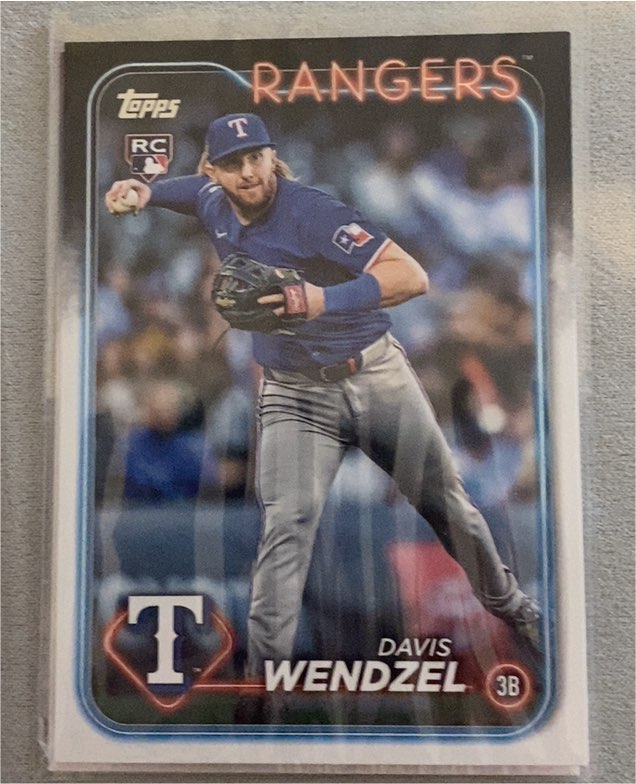 2024 Topps Update #US248 Davis Wendzel — front