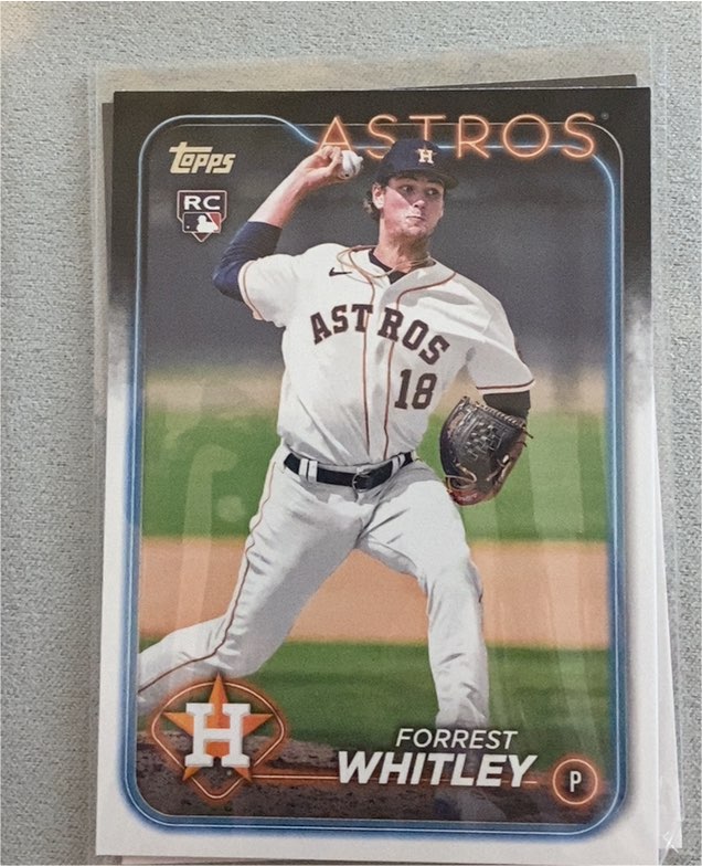 2024 Topps Update #US61 Forrest Whitley — front