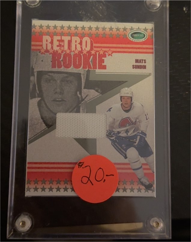 2003-04 Parkhurst Rookie Retro Rookies #RR7 Mats Sundin — front
