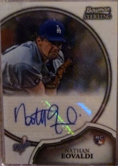 2011 Bowman Sterling #12 Nathan Eovaldi — front