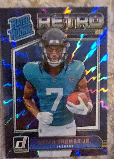 2023 Donruss Retro #Brian Thomas Jr. — front