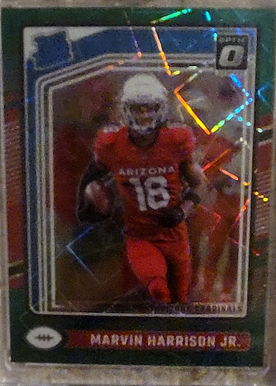 2024 Donruss Optic #276 Marvin Harrison Jr. — front