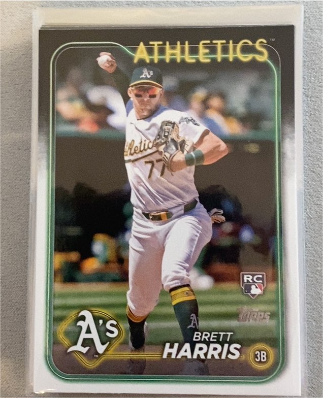 2024 Topps Update #US199 Brett Harris — front