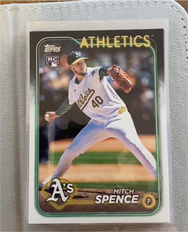 2024 Topps Update #US28 Mitch Spence — front