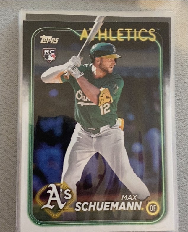 2024 Topps Update #US220 Max Schuemann — front