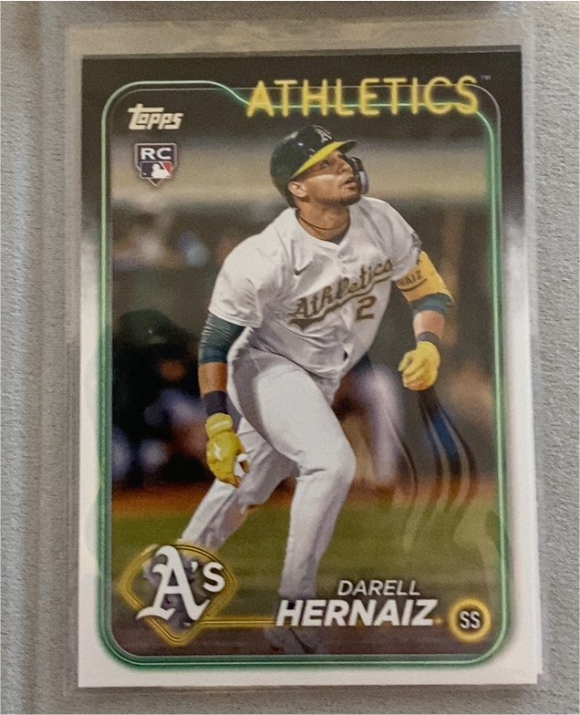 2024 Topps Update #US132 Darell Hernaiz — front