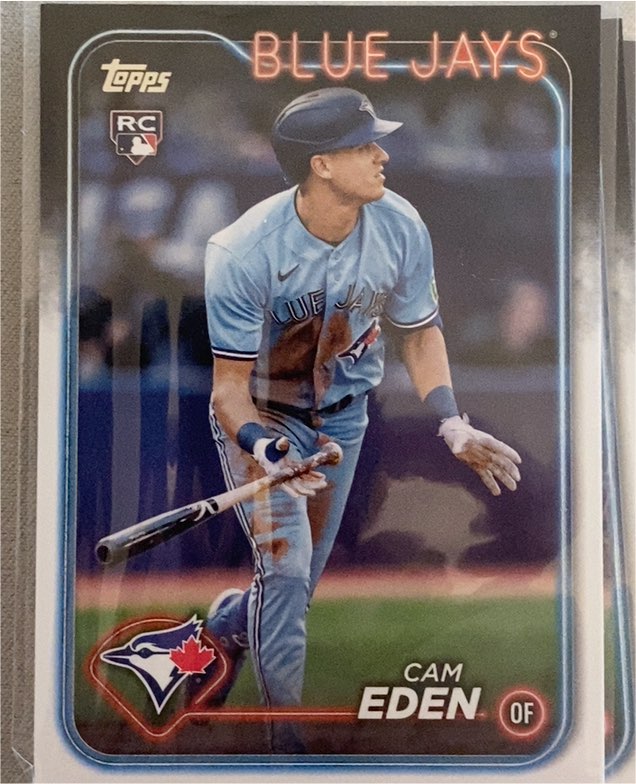 2024 Topps Update #US349 Cam Eden — front