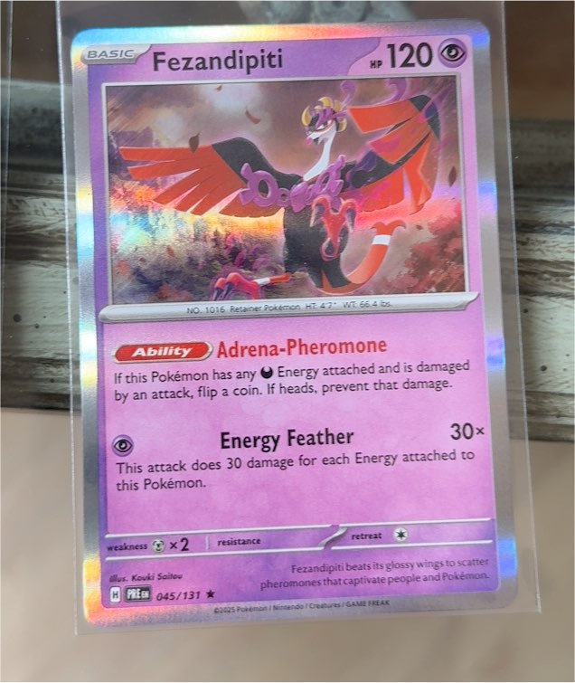 2024 Pokémon #045 Fezandipiti — front