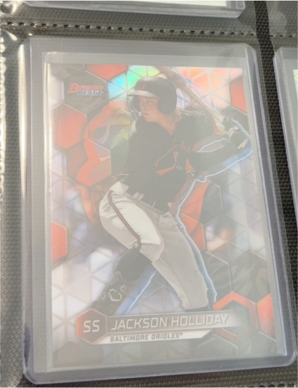 2023 Bowman's Best #TP-12 Jackson Holliday — front