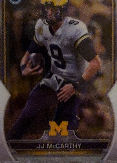 2022 Bowman University Chrome #48 JJ McCarthy — front
