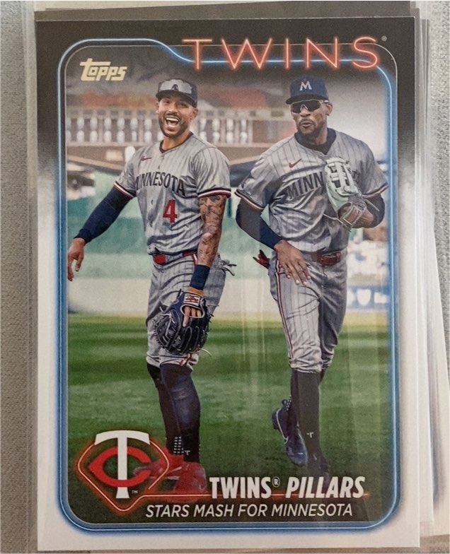 2024 Topps Update #US289 Twins Pillars: Stars Mash for Minnesota — front