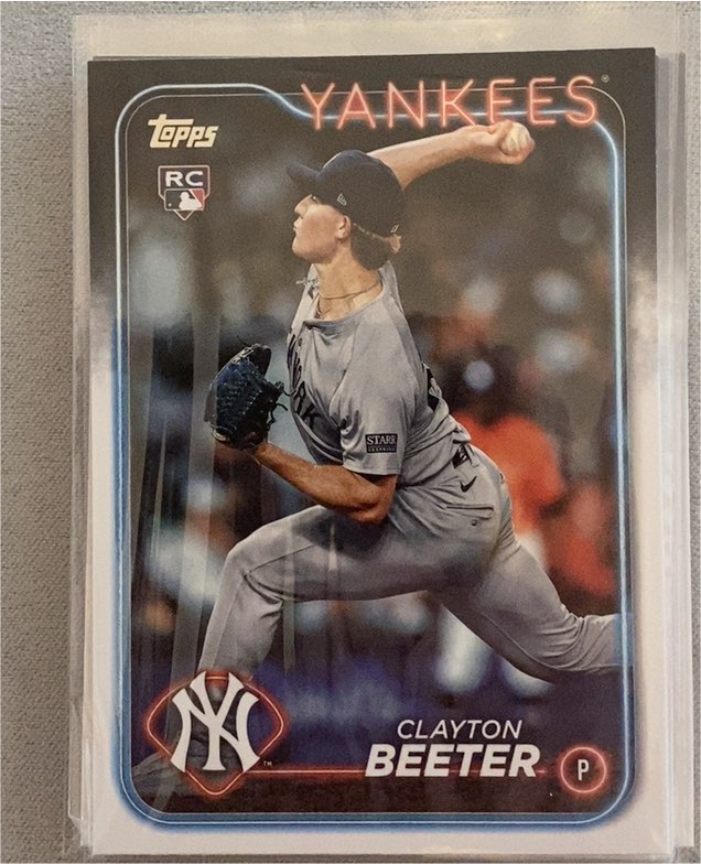 2024 Topps Update #US59 Clayton Beeter — front