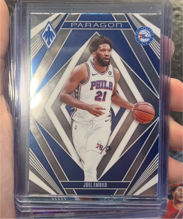 2023-24 Panini Phoenix Paragon #16 Joel Embiid — front