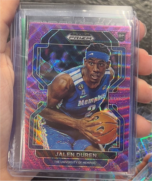 2022 Panini Prizm Draft Picks #58 Jalen Duren — front