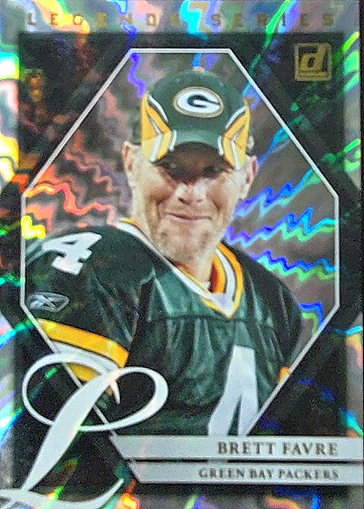 2021 Donruss #LS9 Brett Favre The Legends Series — front