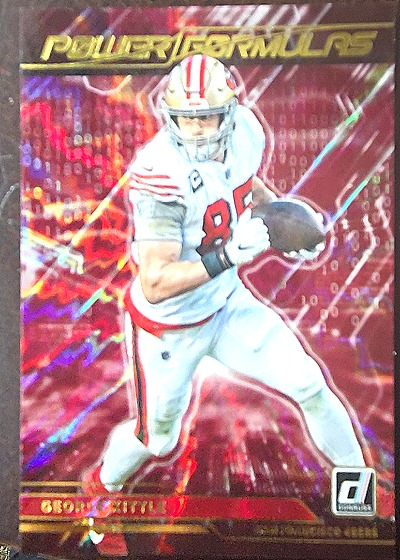 2021 Donruss Power Formulas #PF14 George Kittle — front