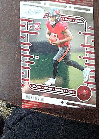 2024 Panini Absolute #186 Bucky Irving — front