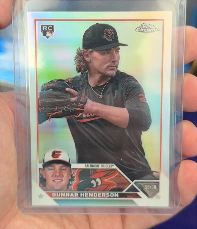 2023 Topps Chrome Update #USC208 Gunnar Henderson — front