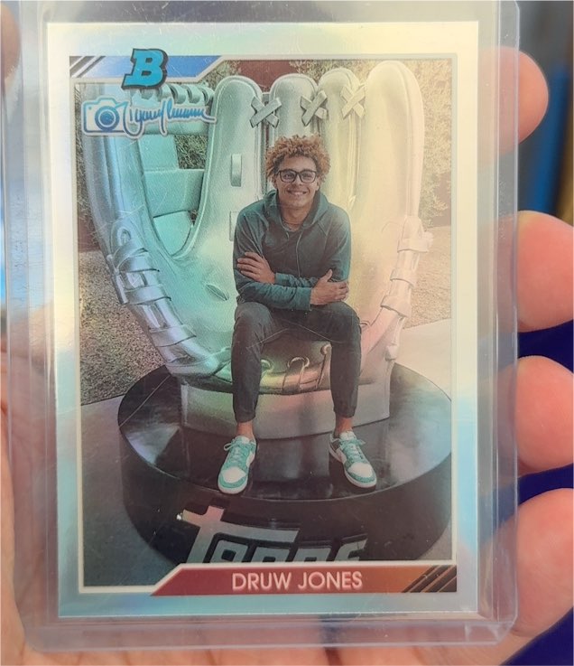 2023 Bowman's Best #92RJ-2 Druw Jones 1992 Bowman by Randy Johnson — front