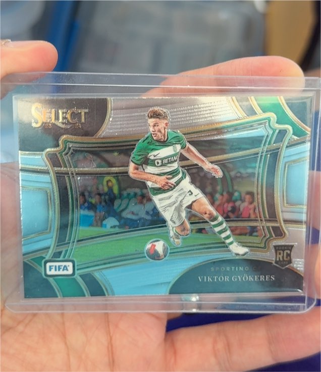 2023-24 Panini Select FIFA #225 Viktor Gyökeres Rookie Field Level — front