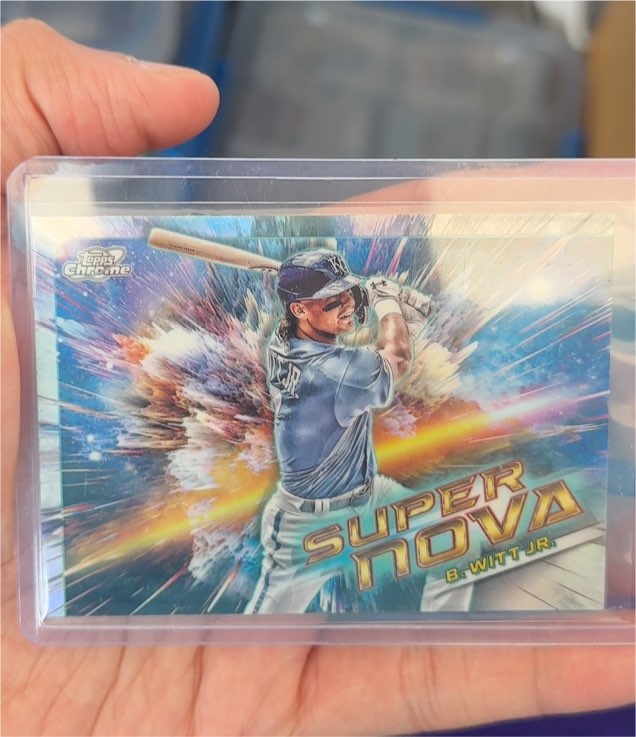 2023 Topps Chrome Super Nova B. Witt Jr. — front