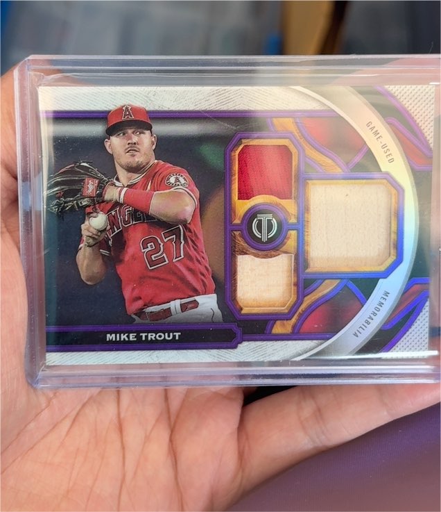 2023 Topps Tribute #TR-MT Mike Trout — front